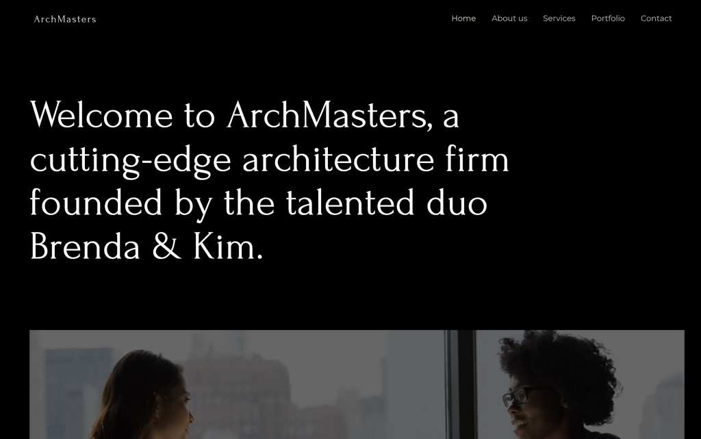 Website De Prezentare Arhitect C